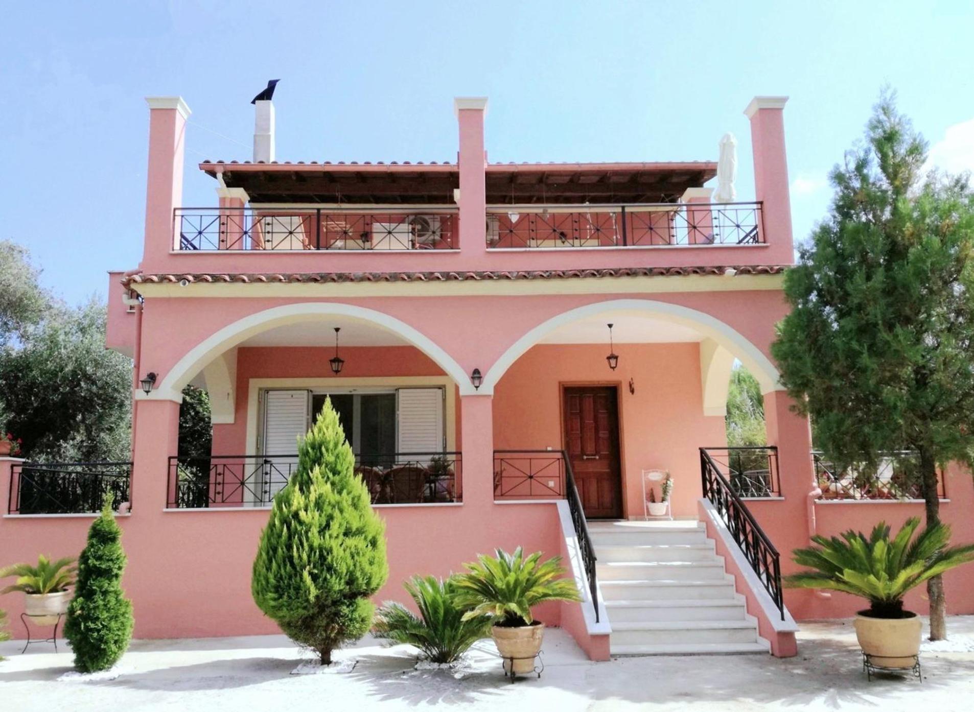 Villa Valia Seaside Ipsos Exterior photo