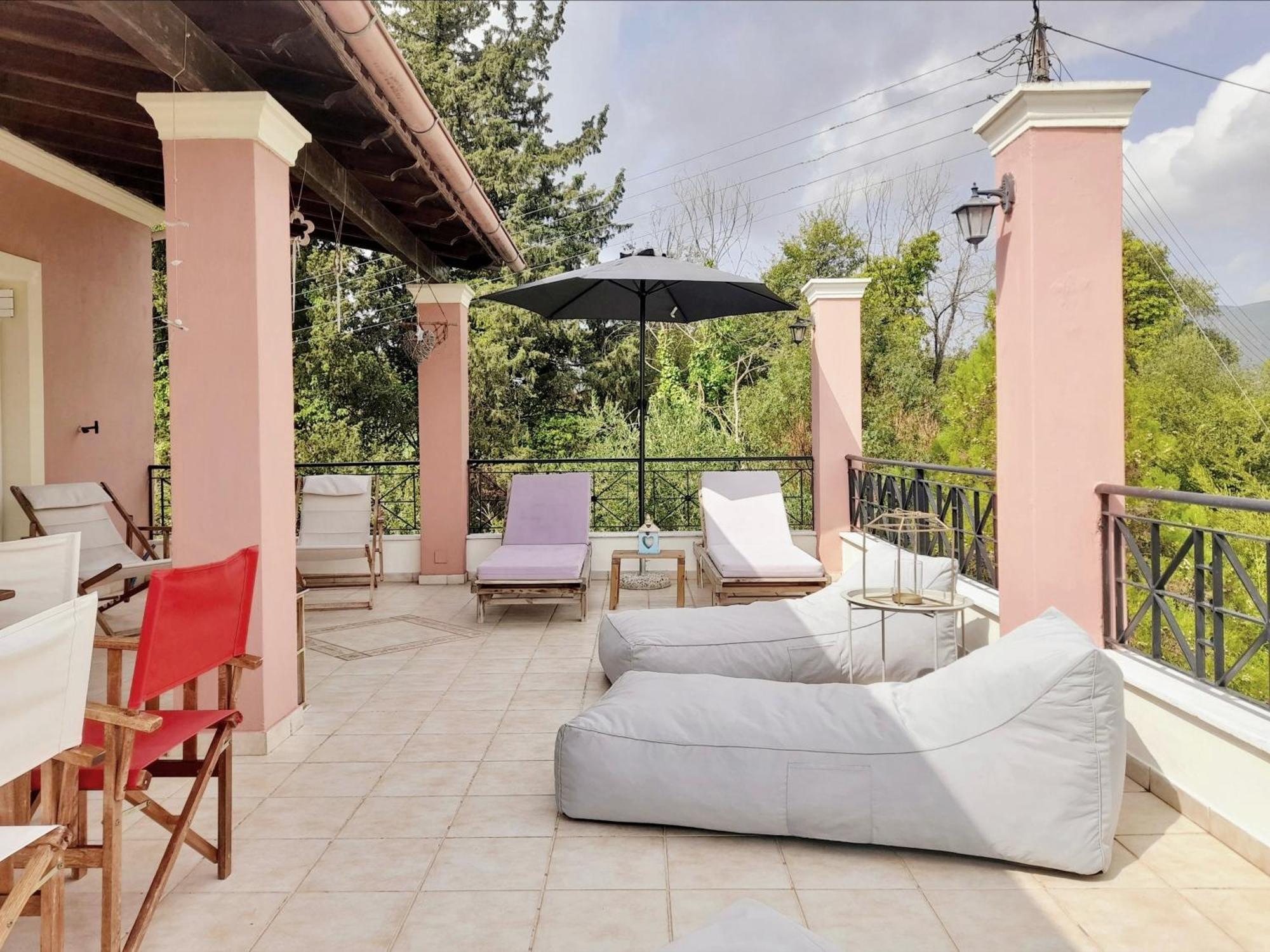 Villa Valia Seaside Ipsos Exterior photo